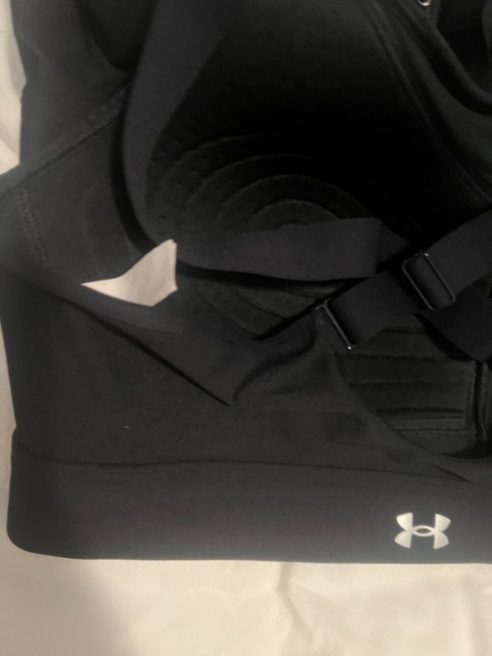 Under Armour Continuum bra bundle black zip up bra size extra large lot of 3 - Picture 3 of 14